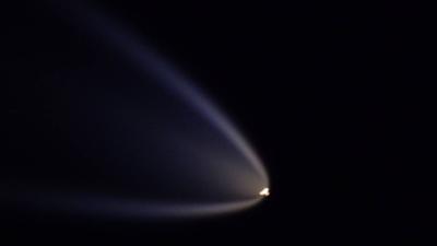 A Rocket Launch Seen From The ISS Is As Spectacular As A Comet