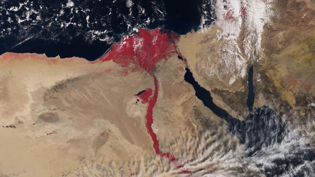 Don’t Worry, The Nile Hasn’t Turned To Blood In This Satellite Image