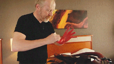 Adam Savage Goes Incognito To Comic Con As Hellboy