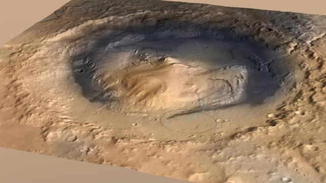 We Finally Know What’s Up With These Enormous Mounds On Mars 
