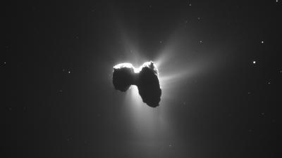 Rosetta’s Comet Looks Even Weirder When It’s Backlit By The Sun