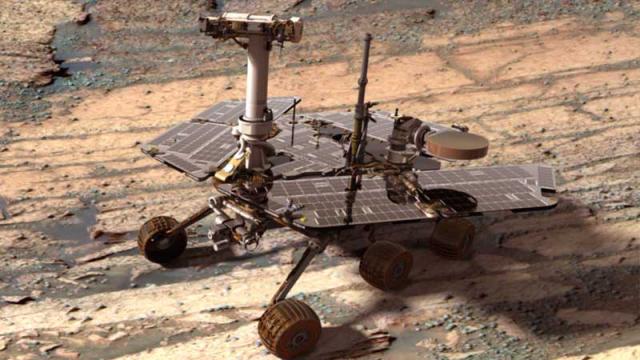 NASA’s Opportunity Rover Got Stuck On A Hill On Mars