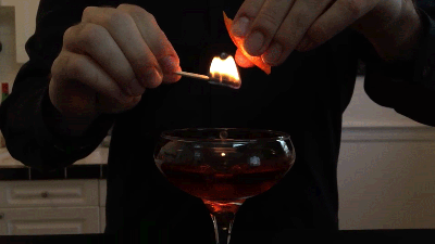How To Flame Citrus Like A Cocktail Pro
