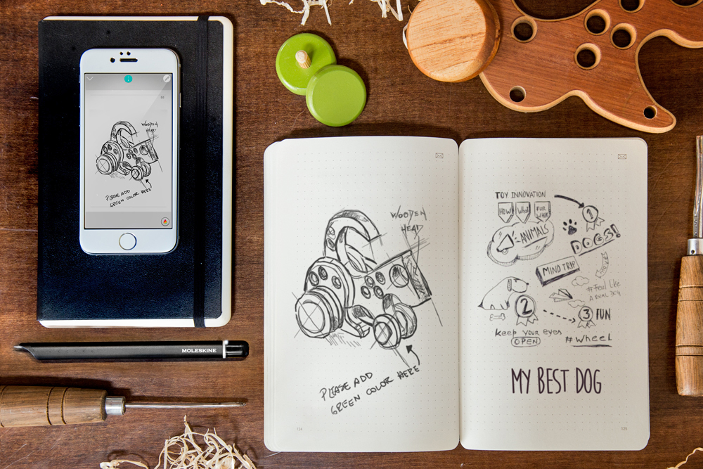 Moleskine’s Smartpen Digitizes Your Notebooks As You’re Writing In Them