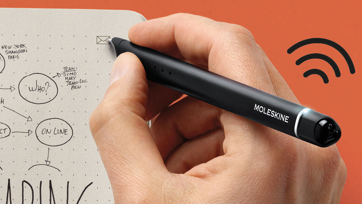 Moleskine’s Smartpen Digitizes Your Notebooks As You’re Writing In Them