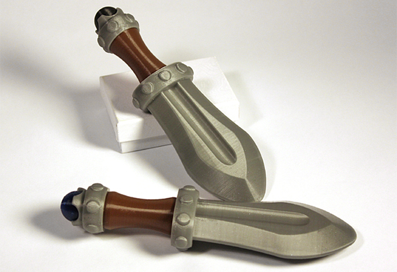 Prepare Your Child For Pre-School With A 3D-Printed Baby Rattle Sword