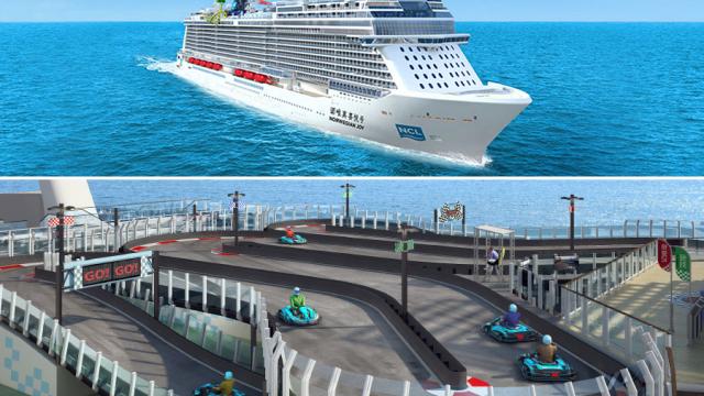 The Next Obscenely Monstrous Cruise Ship Will Have An Entire Race Track On It