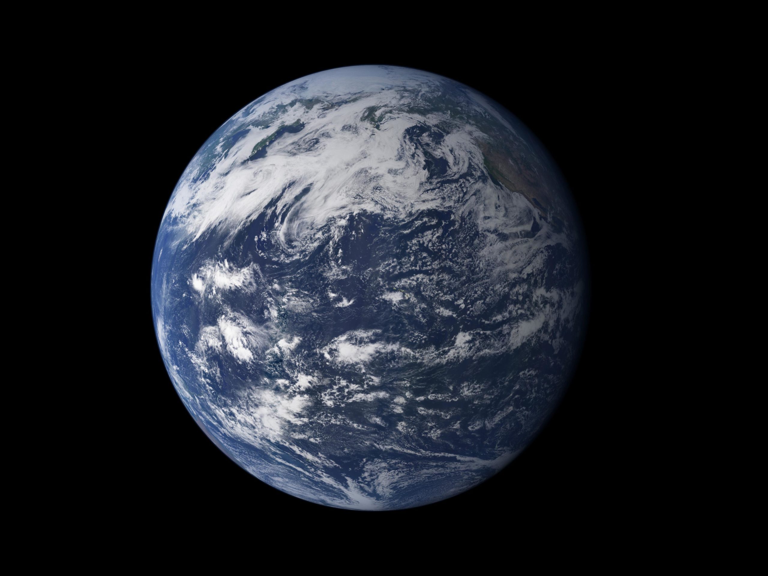 This Photo Of Earth From The Hubble Telescope Is Totally Fake