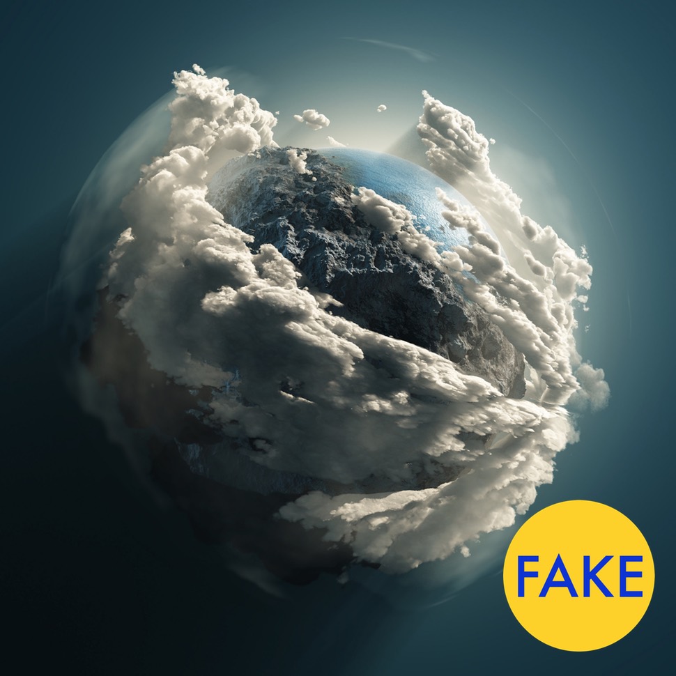 This Photo Of Earth From The Hubble Telescope Is Totally Fake