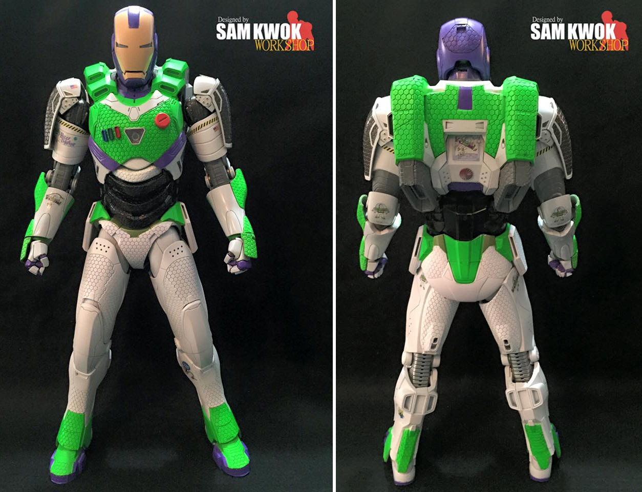 This Custom Iron Man Figure Is What A Real-Life Buzz Lightyear Would Look Like
