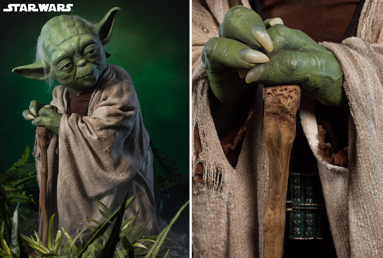 A Jedi Master Would Surely Approve Of Spending $3300 On This Life-Size Yoda