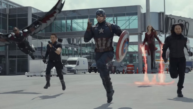 Team Cap Kicks Arse In The First Clip From Captain America: Civil War