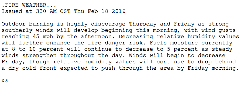 The US National Weather Service Is Writing Forecasts More Conversationally So People Will Read Them