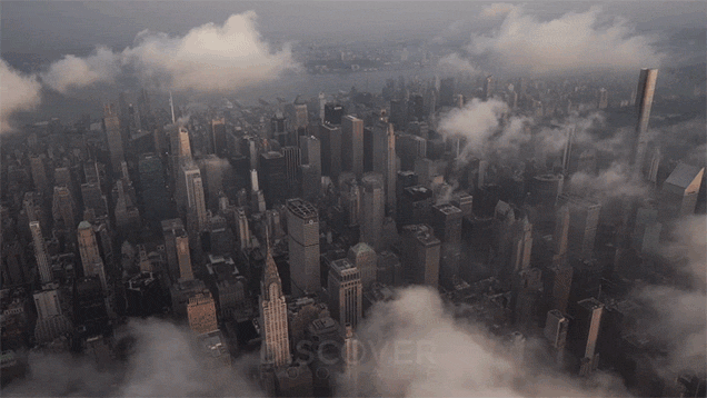 Being Above The Clouds In New York City Is A Magical Place