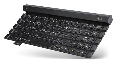 LG Made Its Rollable Keyboard More Useful By Adding A Fifth Row Of Keys