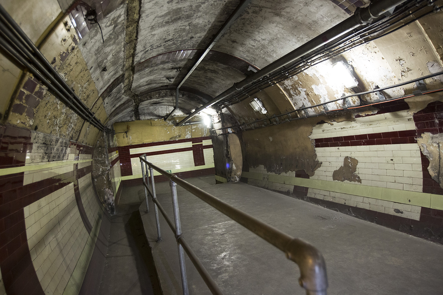 These Creepy Tunnels Are Where Churchill Hid From Nazi Bombs