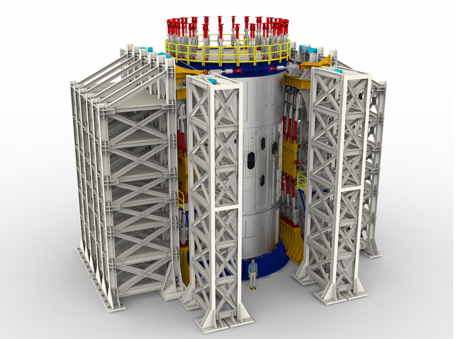 It Takes A Serious Structure To Test The World’s Most Powerful Rocket