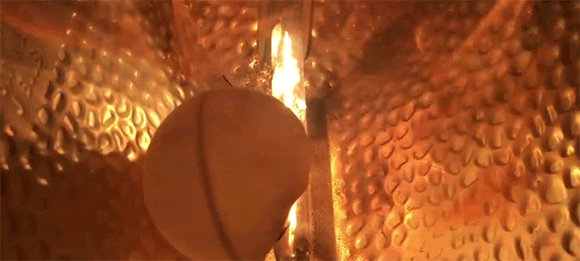 Watch A Light Bulb Totally Disintegrate A Ping Pong Ball