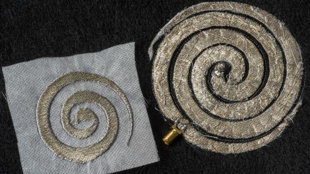 These Embroidered Antennas And Circuits Are Perfect For Wearable Electronics