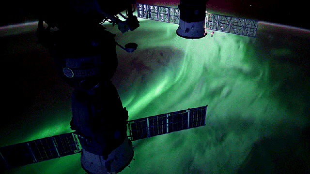 These Auroras Look Incredible Filmed From The Space Station In Ultra HD