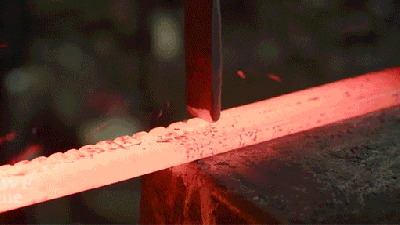 Forging This Beautifully Intricate Sword Is So Damn Impressive