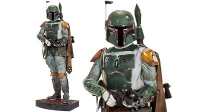 Your Star Wars Collection Isn’t Complete Without A Life-Size $8,500 Boba Fett Figure