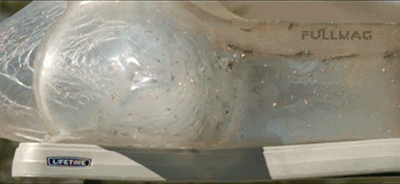 Here’s A Blasting Cap Blowing Up Ballistics Gel In Slow Motion