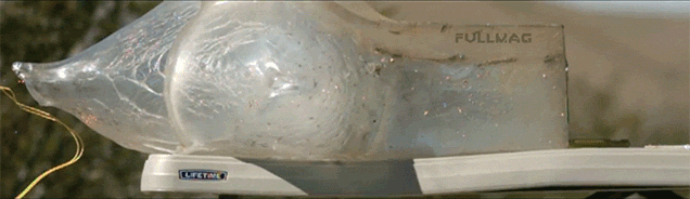 Here’s A Blasting Cap Blowing Up Ballistics Gel In Slow Motion