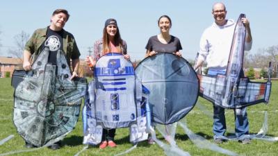 You Can Finally Pilot The Millennium Falcon With These Giant Star Wars Kites