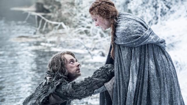 Sansa And Theon Brave Harsh Conditions In New Game Of Thrones Clip