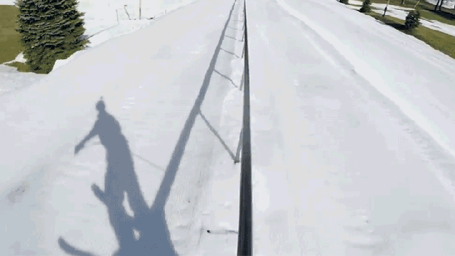 The World’s Longest Rail Slide On Skis Feels Like It Goes On Forever