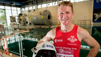 Astronaut Tim Peake Ran The London Marathon Onboard The ISS