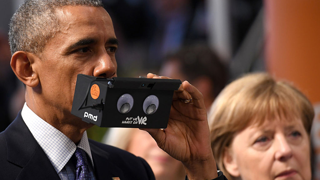 Barack Obama Just Tested A VR Headset And Loved It