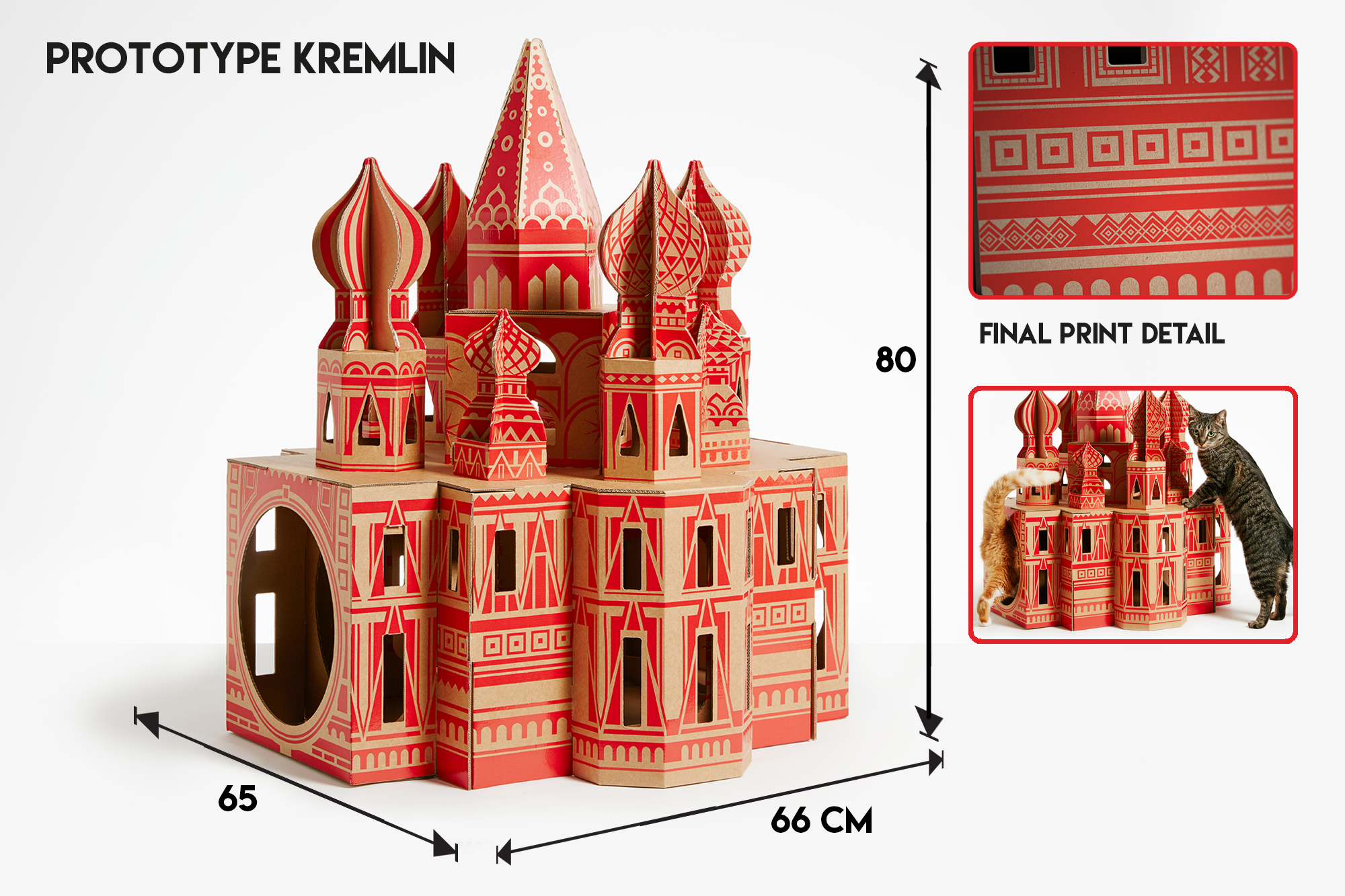 How Long Will It Take Your Furball To Shred One Of These Incredible Cardboard Cathouses?