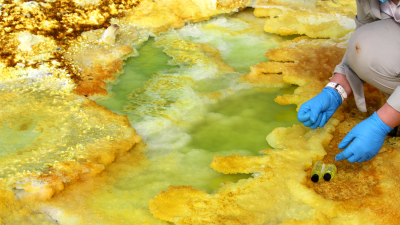This Toxic Hot Spring Looks Like An Acid-Fuelled Nightmare