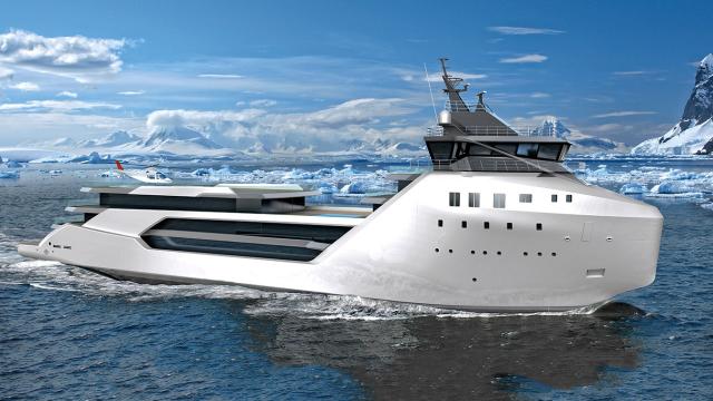 How To Turn A Supply Ship Into A $81.6 Million Luxury Yacht