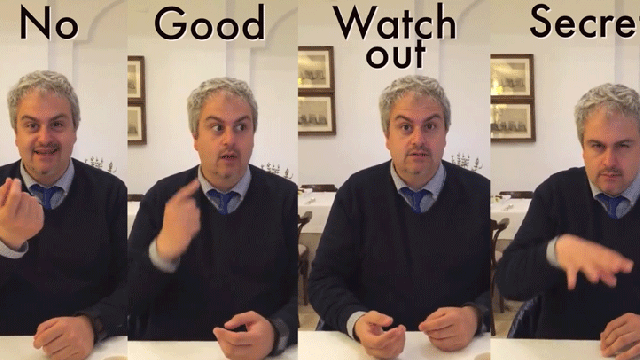 Hilarious Tour Guide Teaches You To Speak Italian With Your Hands