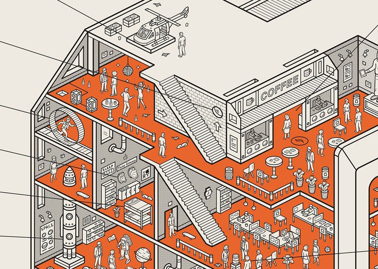Can You Spot All The Apple Gags In This Poster Of A 1984 Macintosh?
