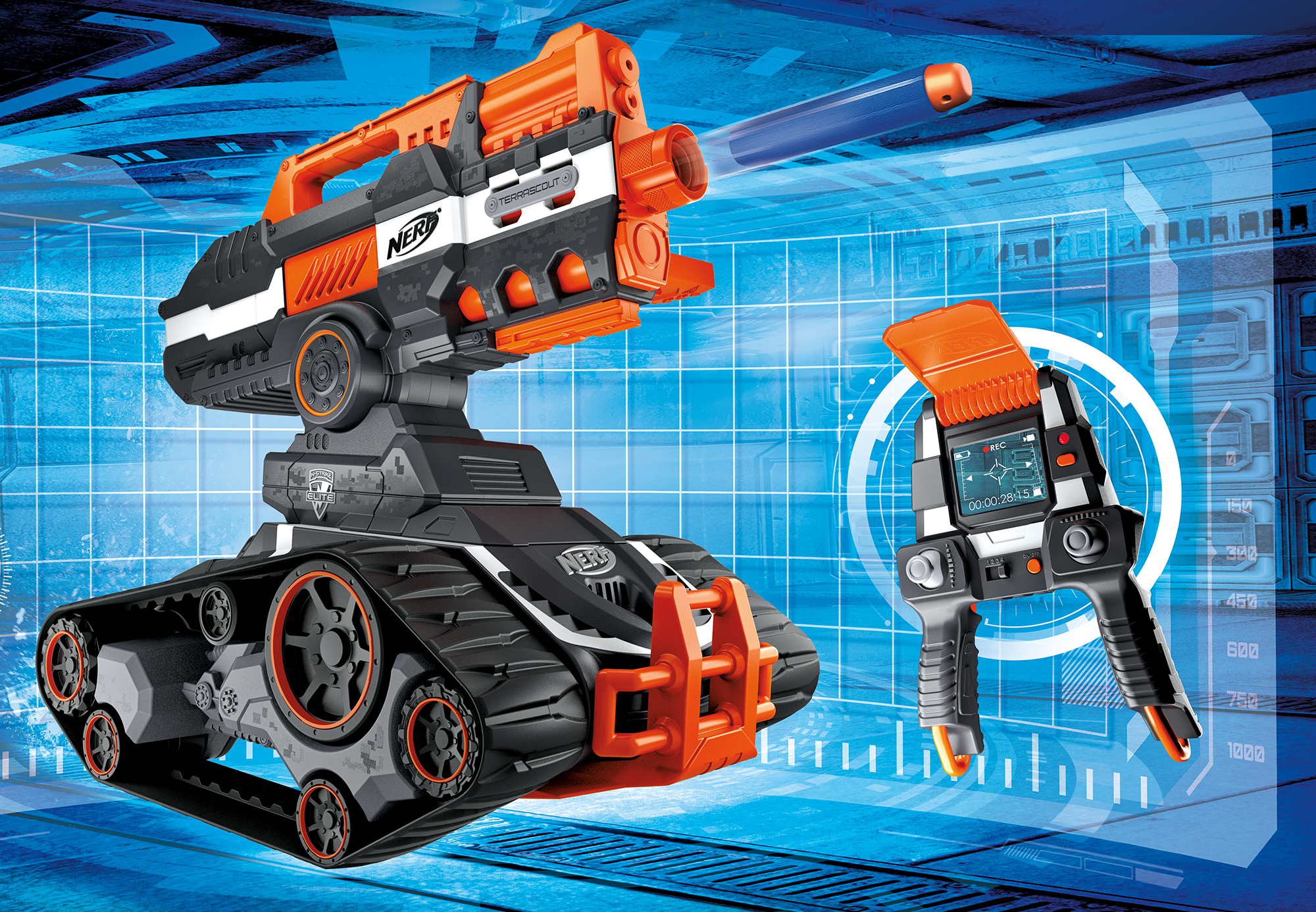 Nerf’s New Dart-Blasting RC Battle Tank Is Straight Out Of Terminator