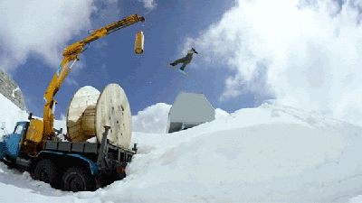 Snowboarding An Abandoned Winter Resort Looks Like So Much Fun