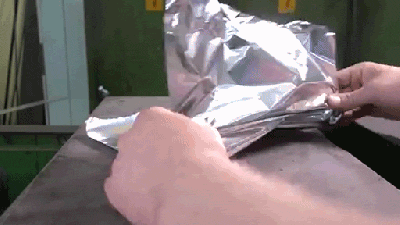 How Many Times Can You Fold A Piece Of Aluminium Foil?