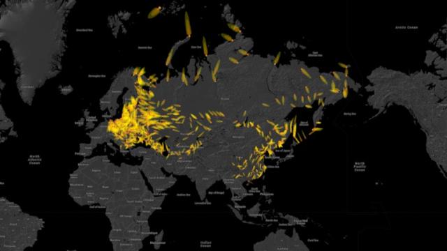 A Terrifying Interactive Map Visualises The Devastation Of Nuclear Fallout