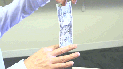 The Mathematical Explanation For Why You Can’t Catch A Falling Dollar Bill With Your Fingers