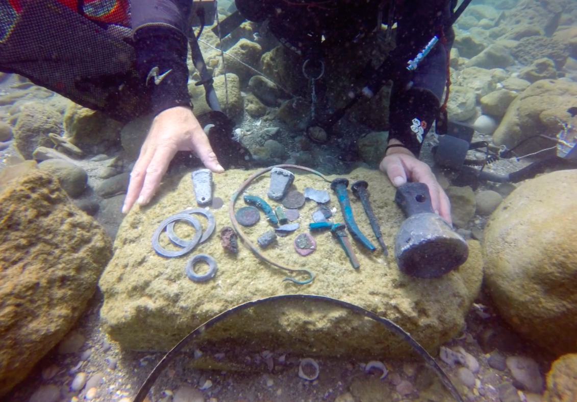 Divers Discovered An Ancient Roman Treasure Trove Inside An Untouched Shipwreck