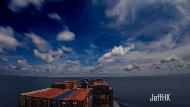 See The World From A Container Ship In This Surprisingly Lovely Video