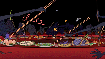 Fun Animation Captures The Wild World Of Eating At A Chinese Restaurant