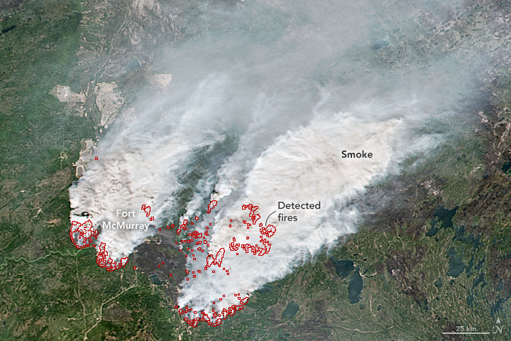Horrific Canadian Wildfires Now Overtaking Oil Facilities