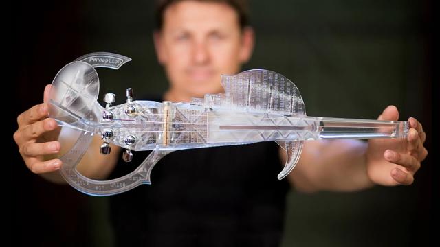 You Can Now Buy An Alien-Looking 3D-Printed Violin