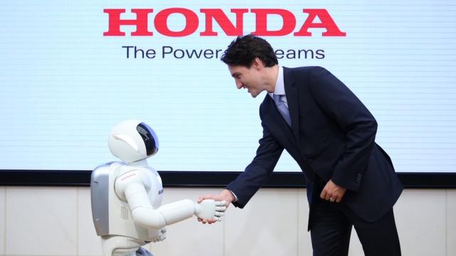 More Like Justin Trudeau-Bot, Right?