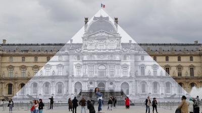 An Artist Has Made The Louvre’s Pyramid Disappear